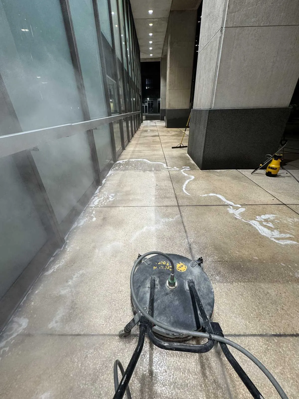 Night Commercial Cleaning — Downtown Houston