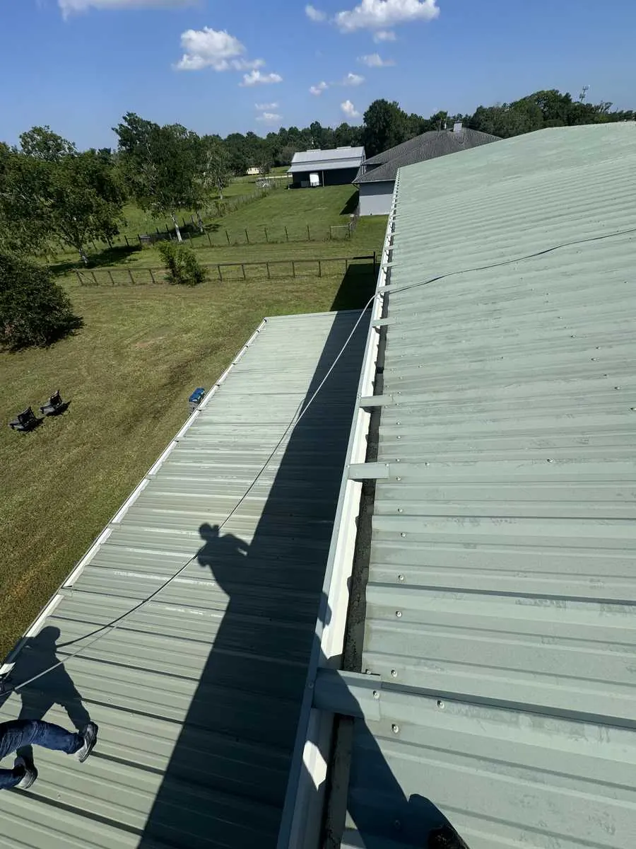 Metal Roof Cleaning