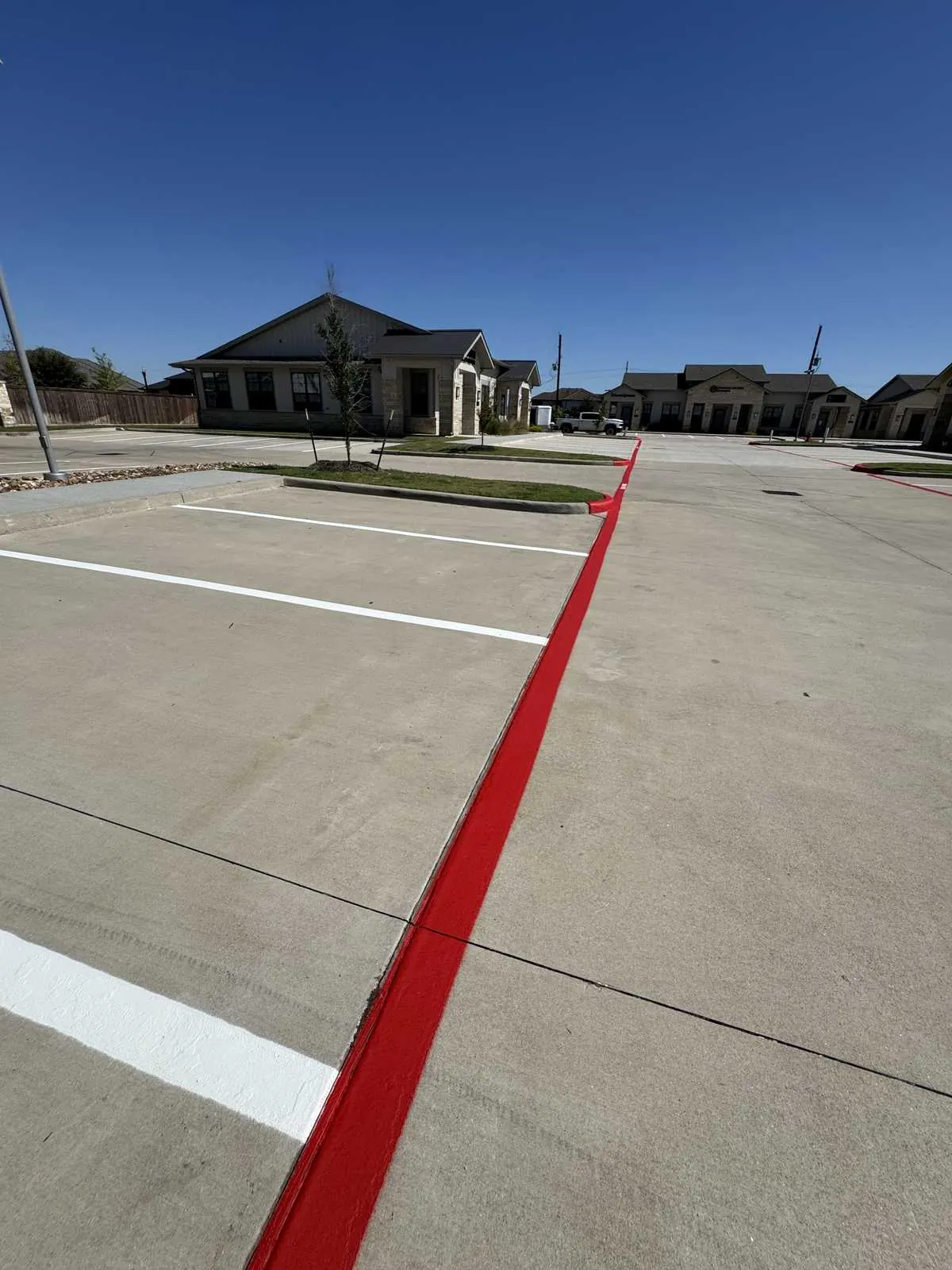 Parking Lot Striping in Texas